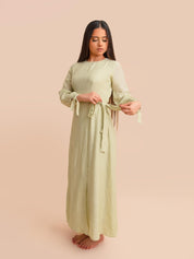 Umairah Modest Maxi Dress - Green