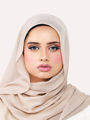 Bamboo Modal Hijab - Sand