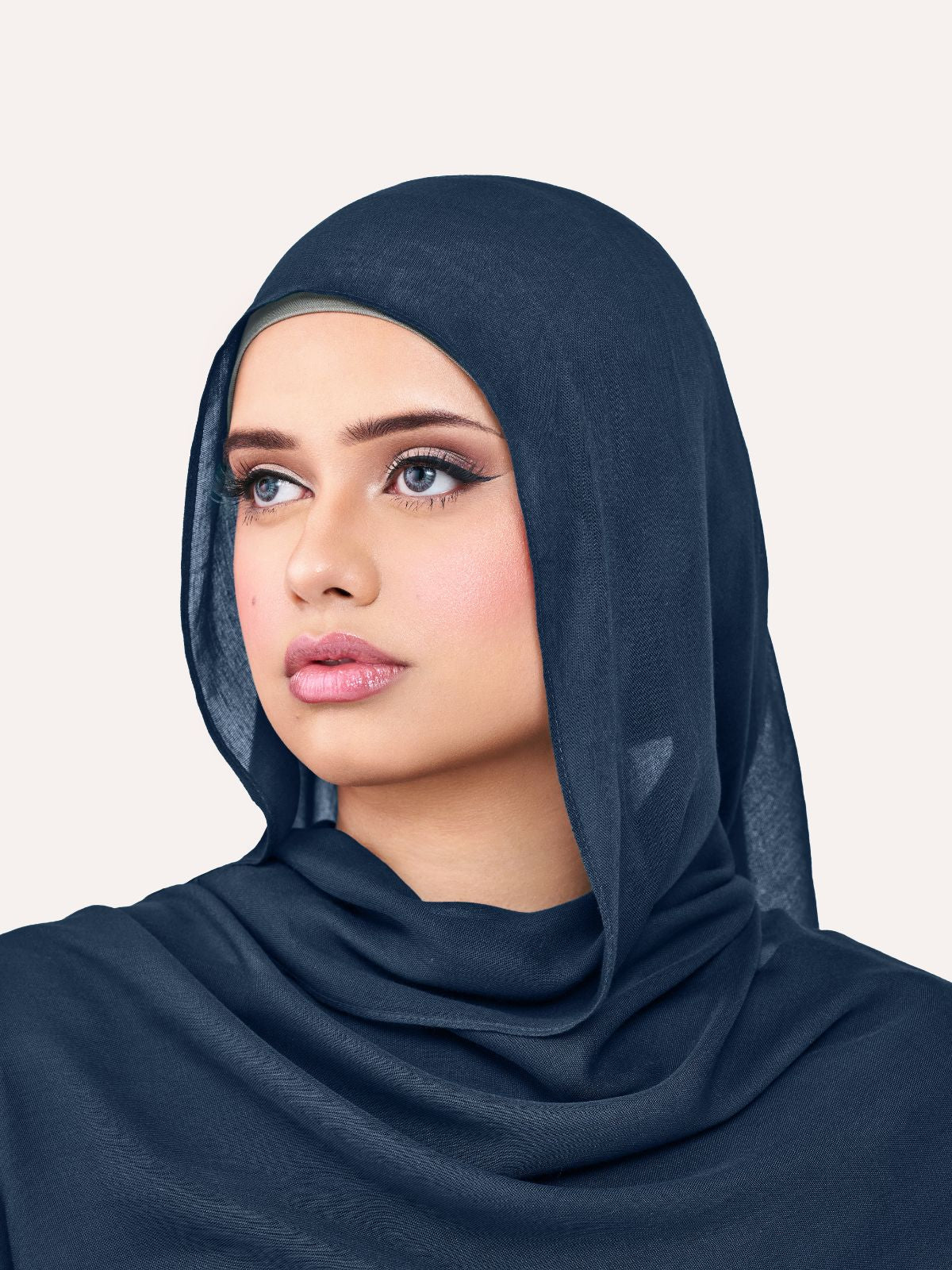 Bamboo Modal Hijab - Denim