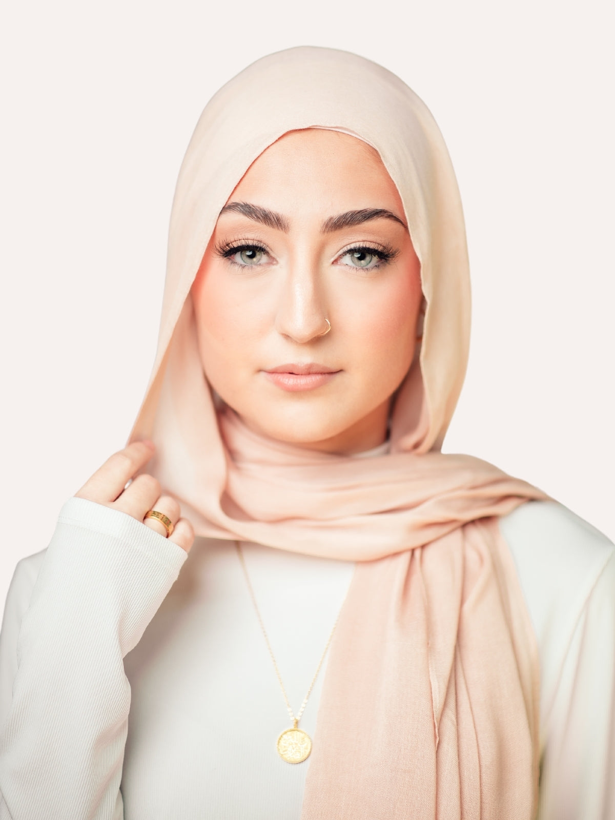 Bamboo Modal Hijab - Rose Quartz