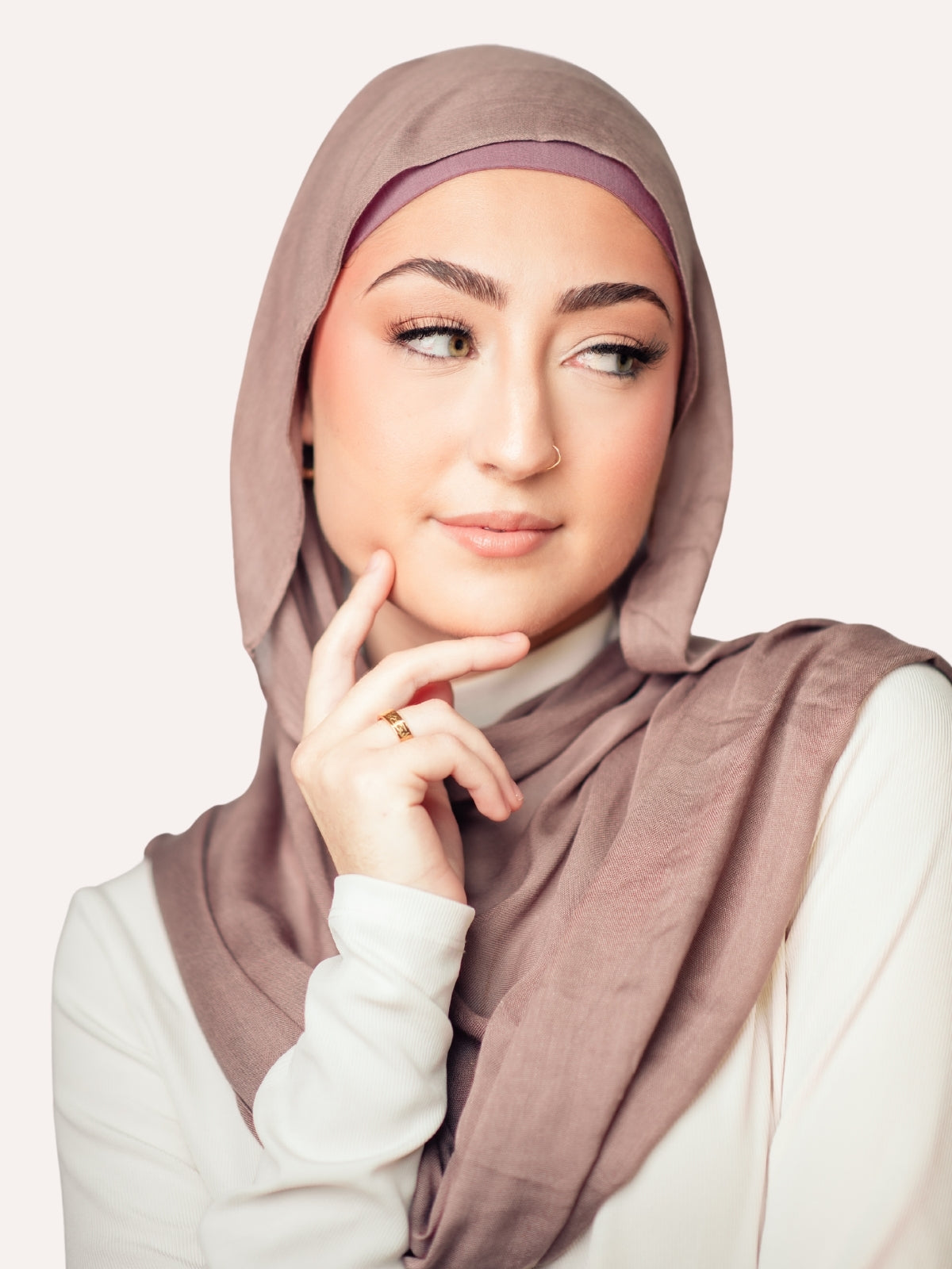 Bamboo Modal Hijab - Moonstone