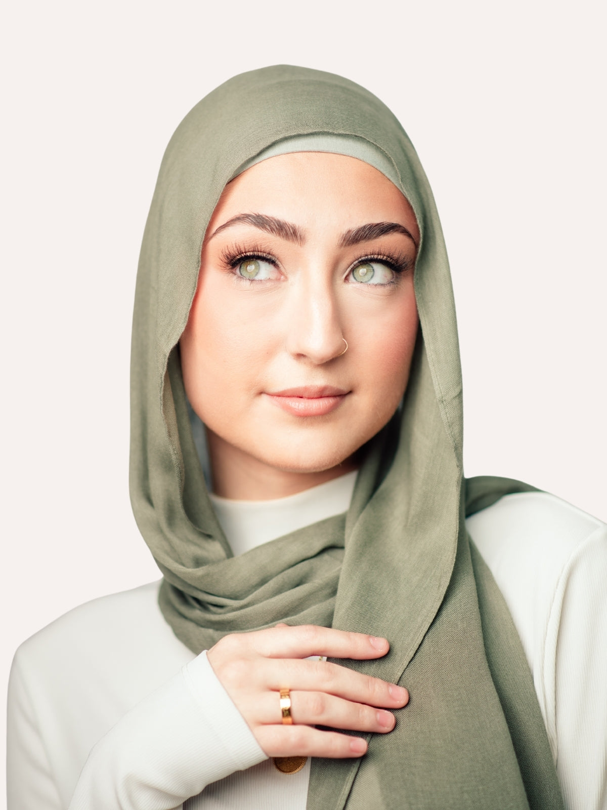 Bamboo Modal Hijab - Emerald