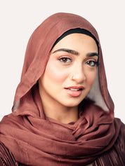 Bamboo Modal Hijab - Bronzite