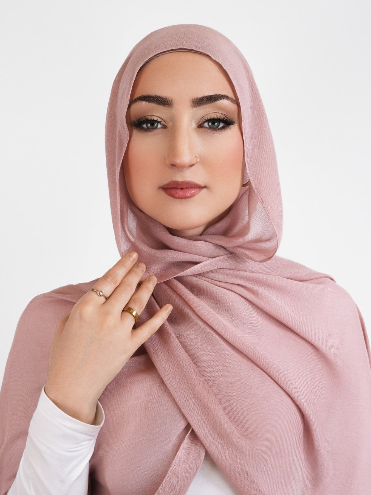 Bamboo Modal Hijab - Amber