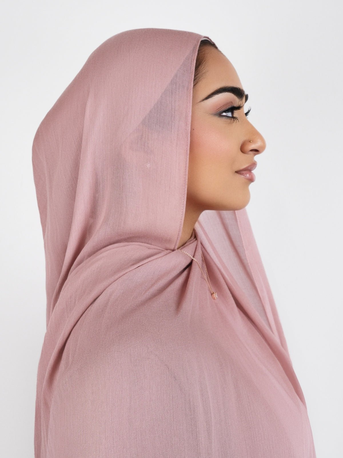 Bamboo Modal Hijab - Amber - LuxHijabs