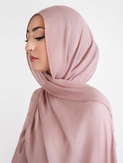 Bamboo Modal Hijab - Amber - LuxHijabs