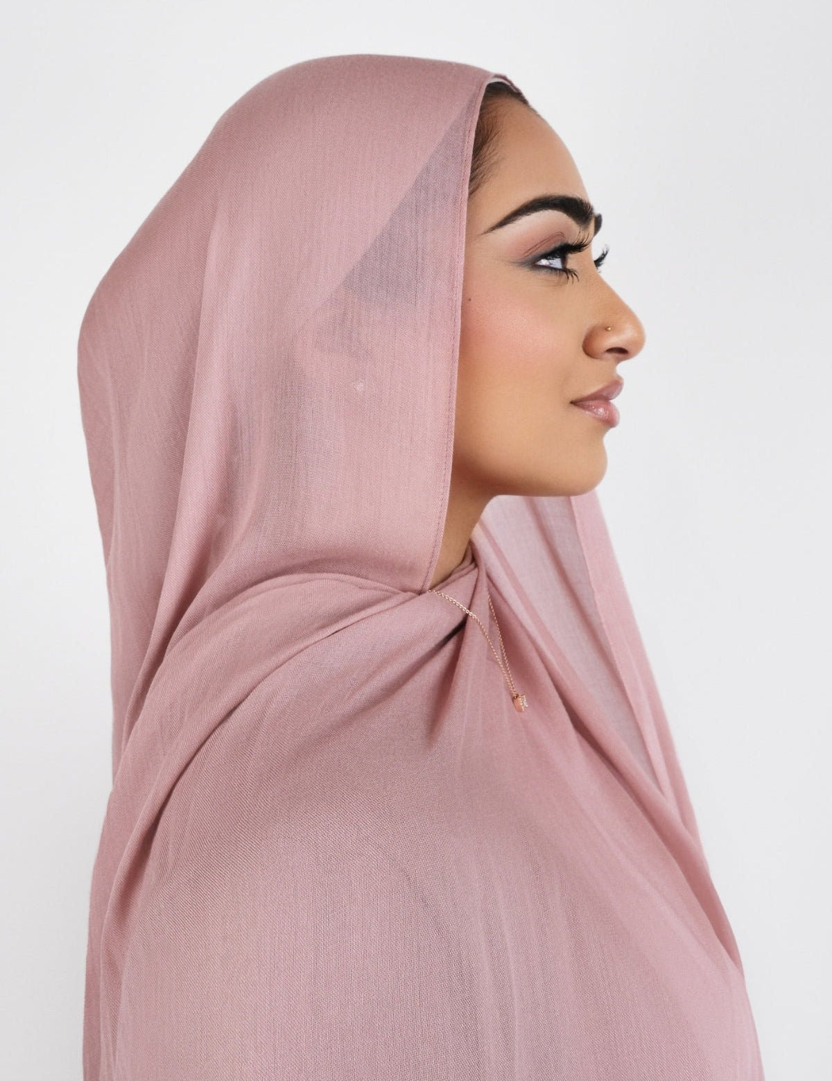 Bamboo Modal Hijab - Amber - LuxHijabs