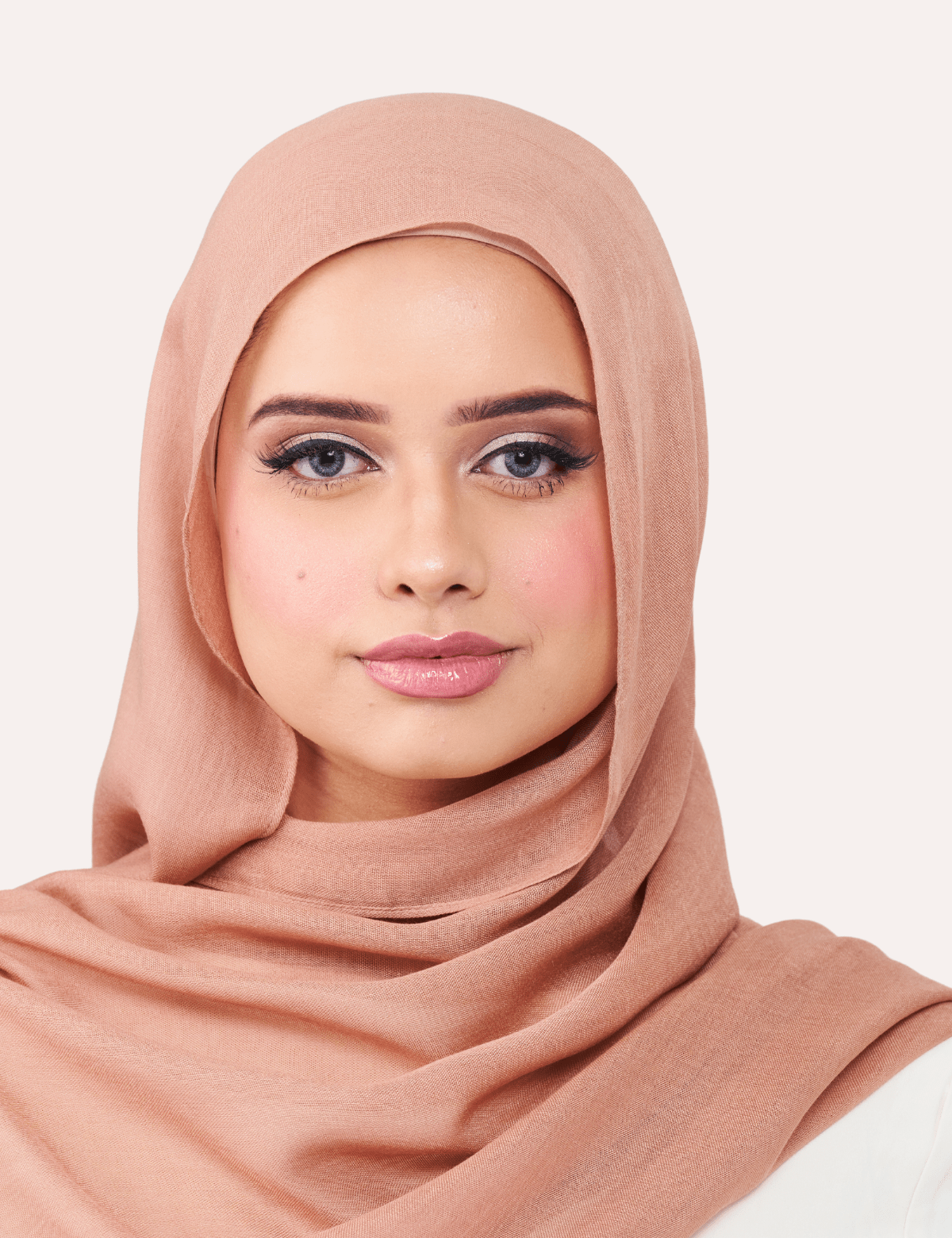 Bamboo Modal Hijab - Brick - LuxHijabs