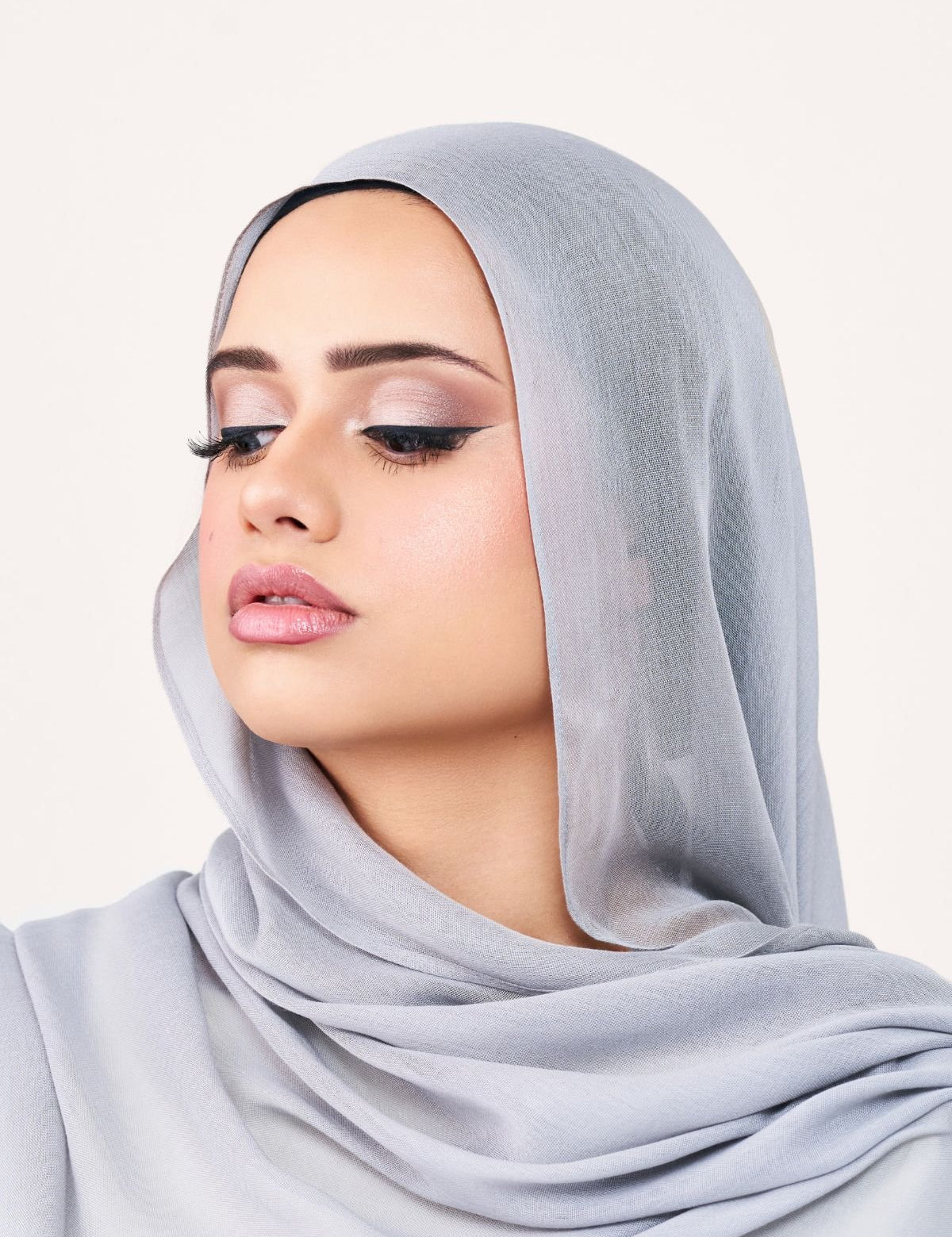 Bamboo Modal Hijab - Celeste - LuxHijabs