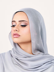 Bamboo Modal Hijab - Celeste - LuxHijabs