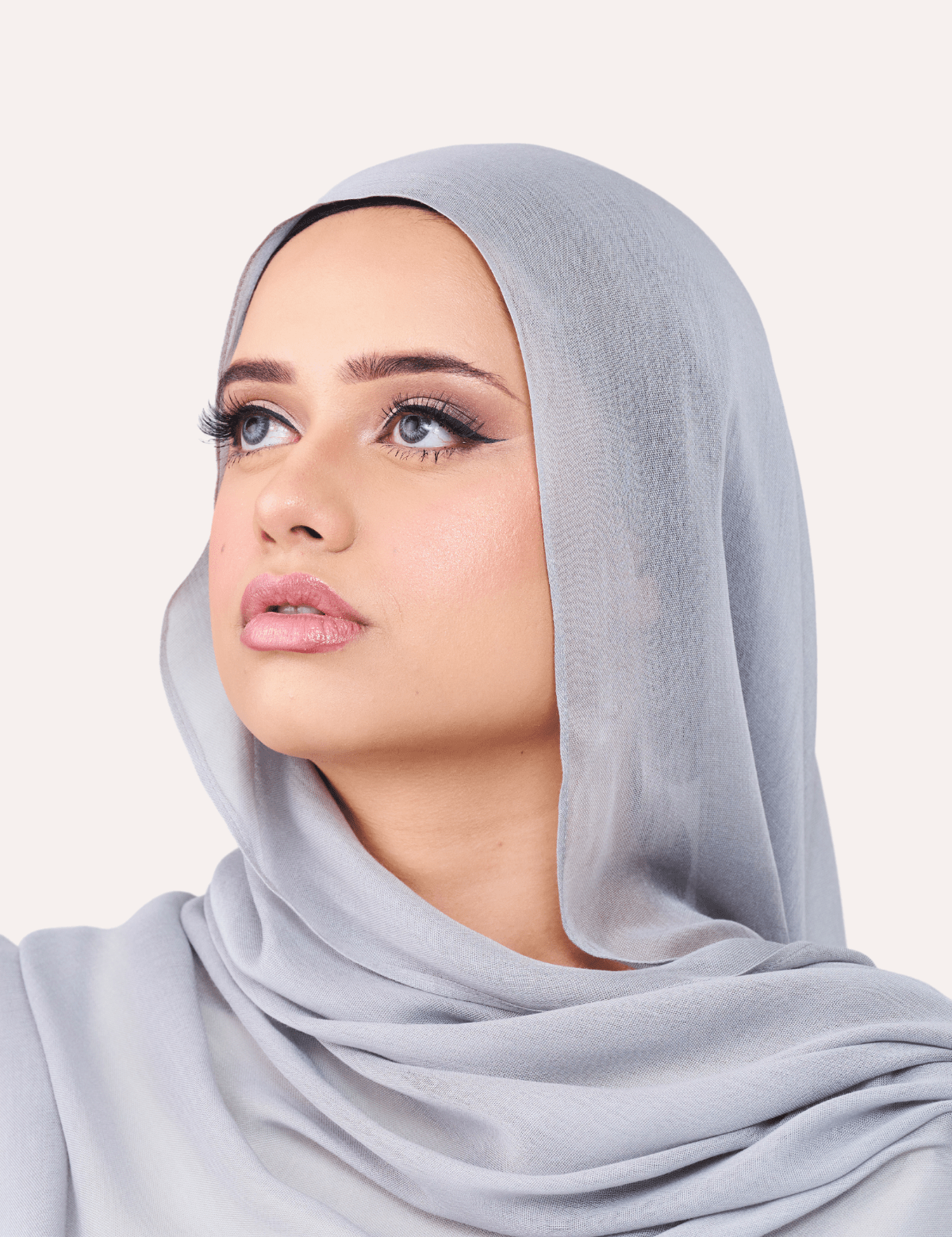 Bamboo Modal Hijab - Celeste - LuxHijabs