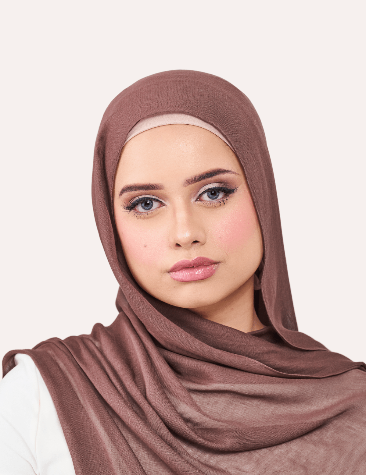 Bamboo Modal Hijab - Cocoa - LuxHijabs