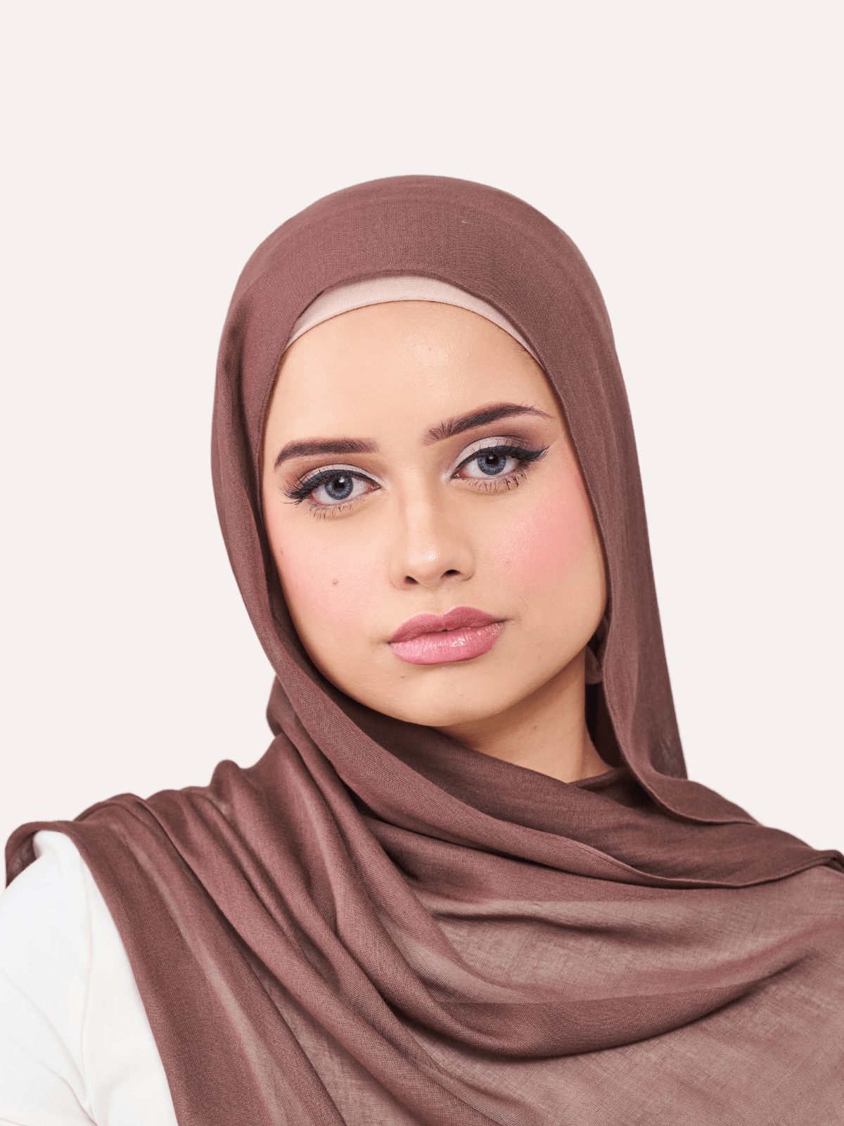 Bamboo Modal Hijab - Cocoa - LuxHijabs