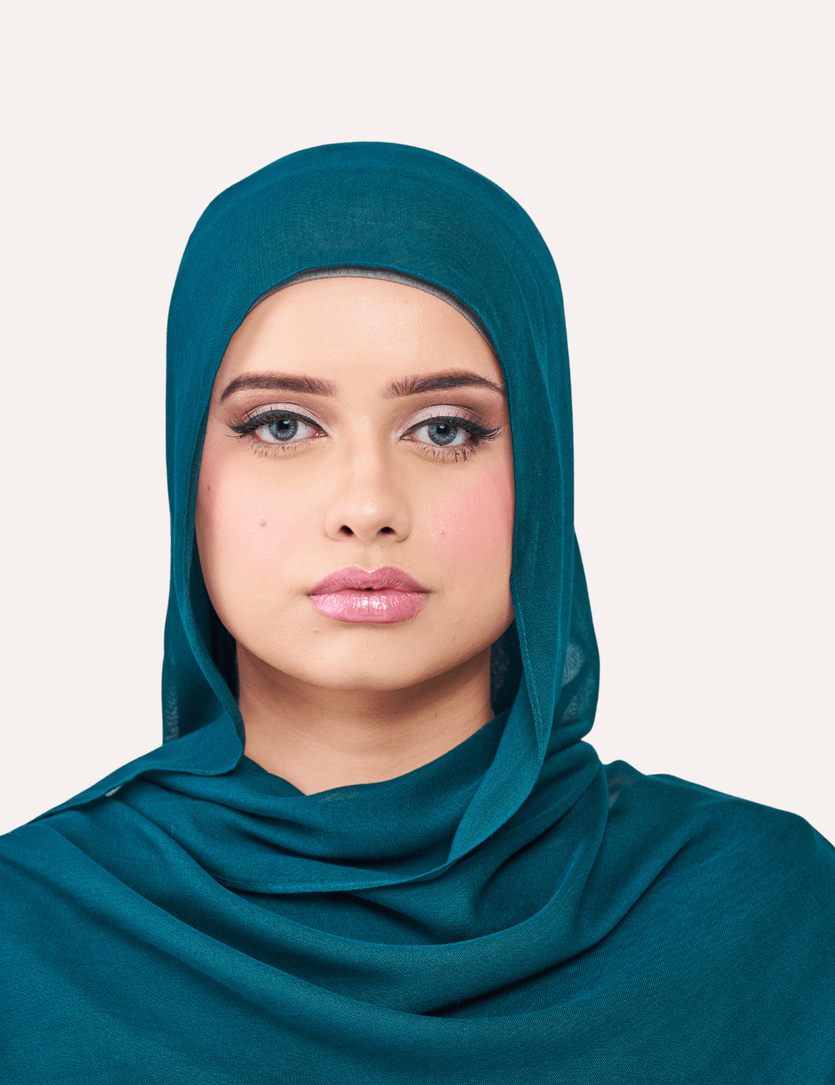 Bamboo Modal Hijab - Denim - LuxHijabs