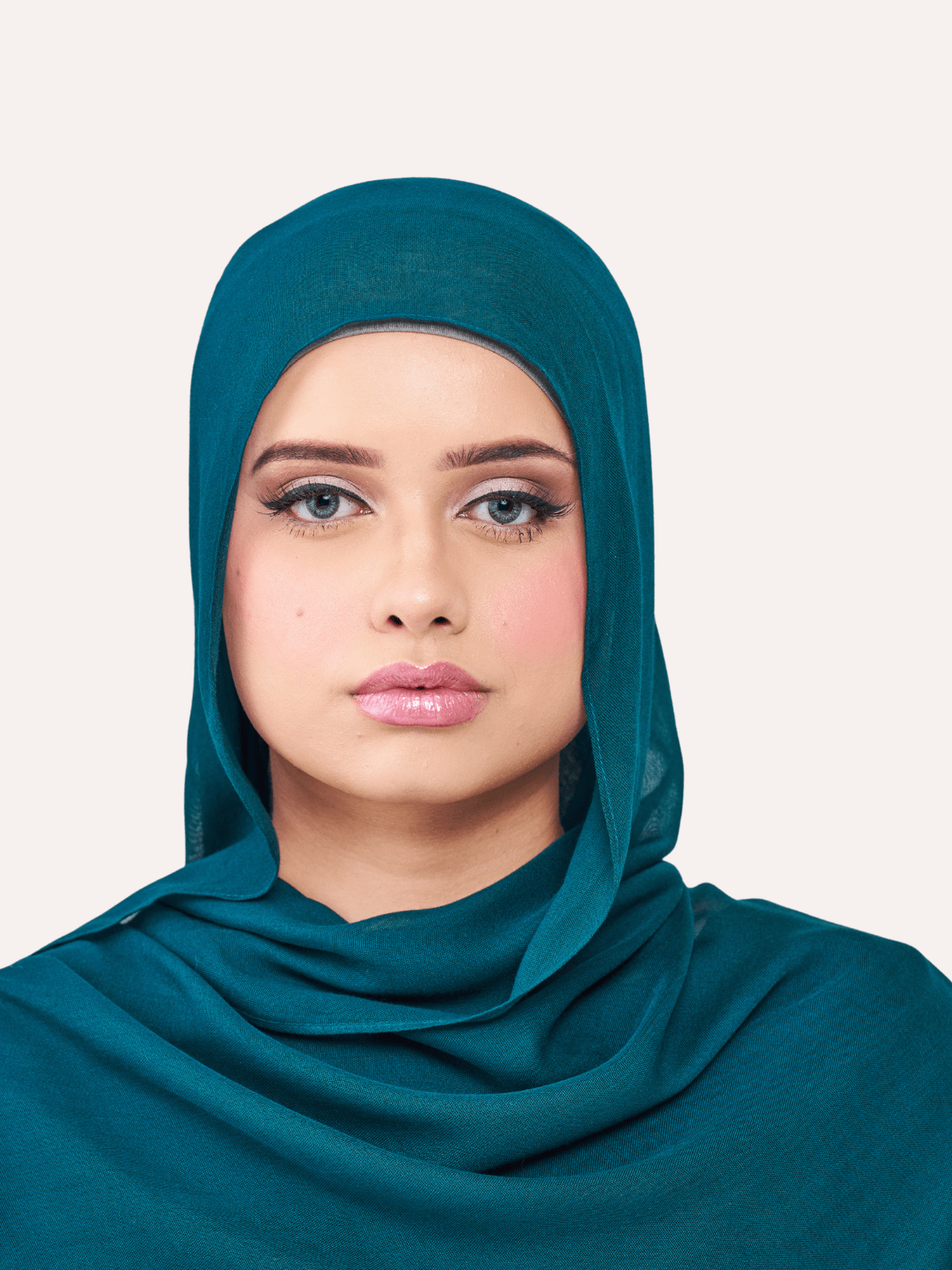 Bamboo Modal Hijab - Denim - LuxHijabs