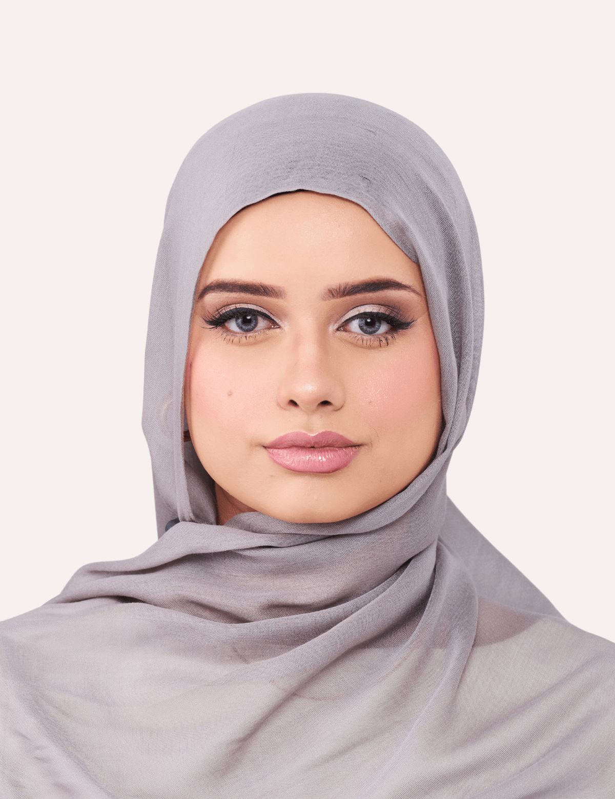 Bamboo Modal Hijab - Gunmetal - LuxHijabs