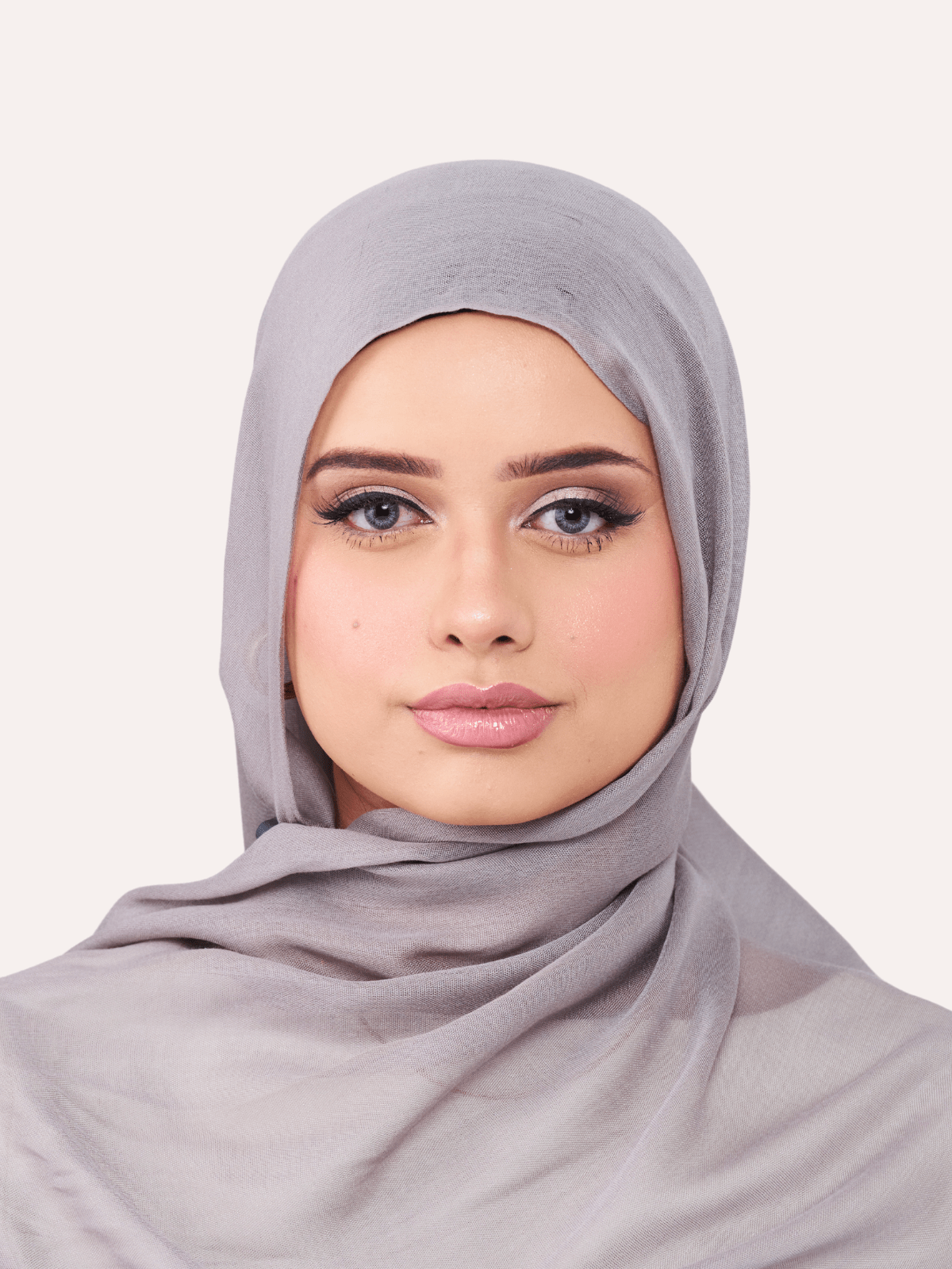 Bamboo Modal Hijab - Gunmetal - LuxHijabs