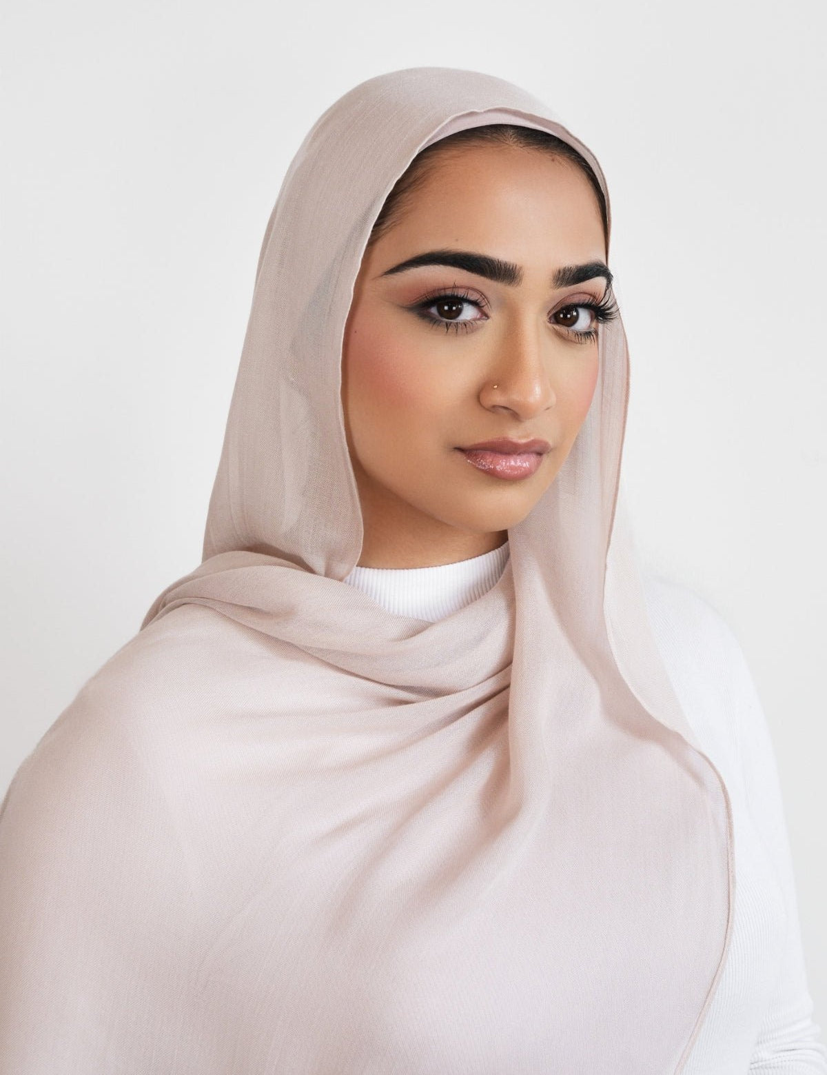 Bamboo Modal Hijab - Opal - LuxHijabs