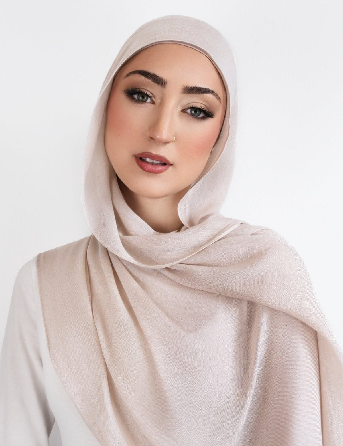 Bamboo Modal Hijab - Opal - LuxHijabs