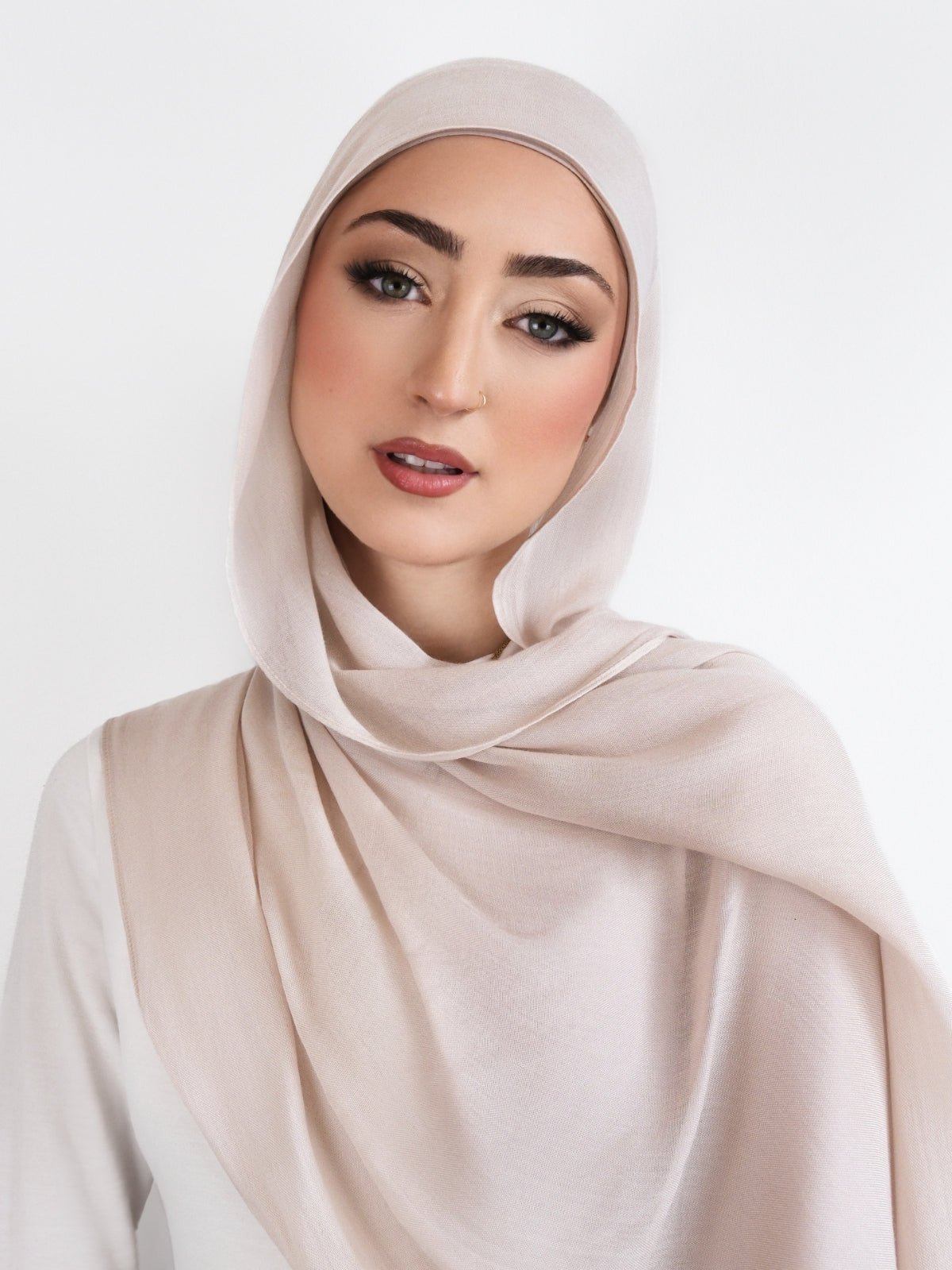 Bamboo Modal Hijab - Opal - LuxHijabs