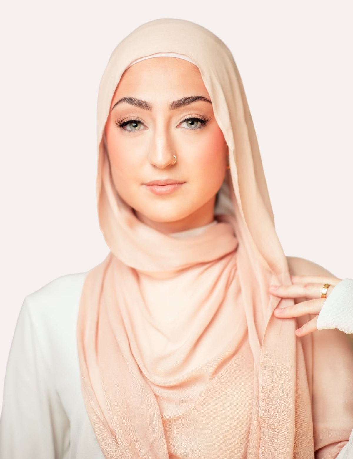 Bamboo Modal Hijab - Rose Quartz - LuxHijabs