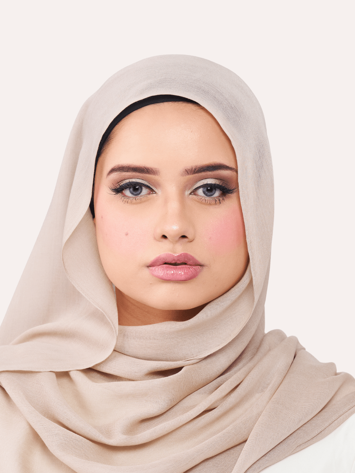 Bamboo Modal Hijab - Sand - LuxHijabs