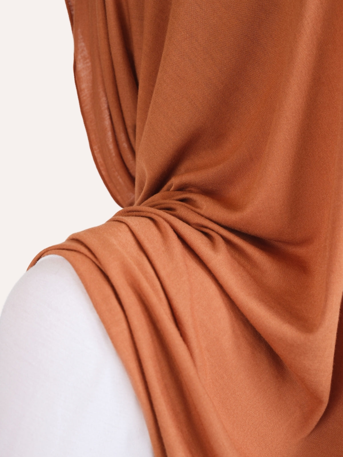 Bamboo Jersey Hijab - Copper