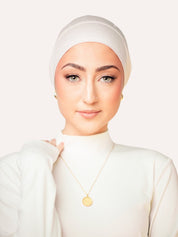 Tube Bamboo Clip - On Hijab Undercap Soft Pink - LuxHijabs