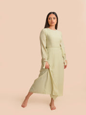 Umairah Modest Maxi Dress - Green