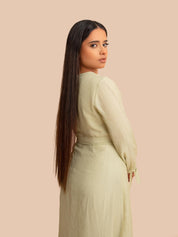 Umairah Modest Maxi Dress - Green