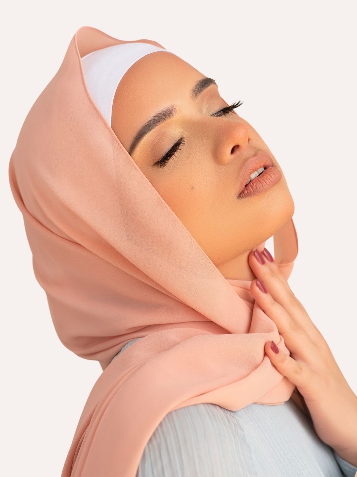 Basic Chiffon Hijab - Settara - LuxHijabs