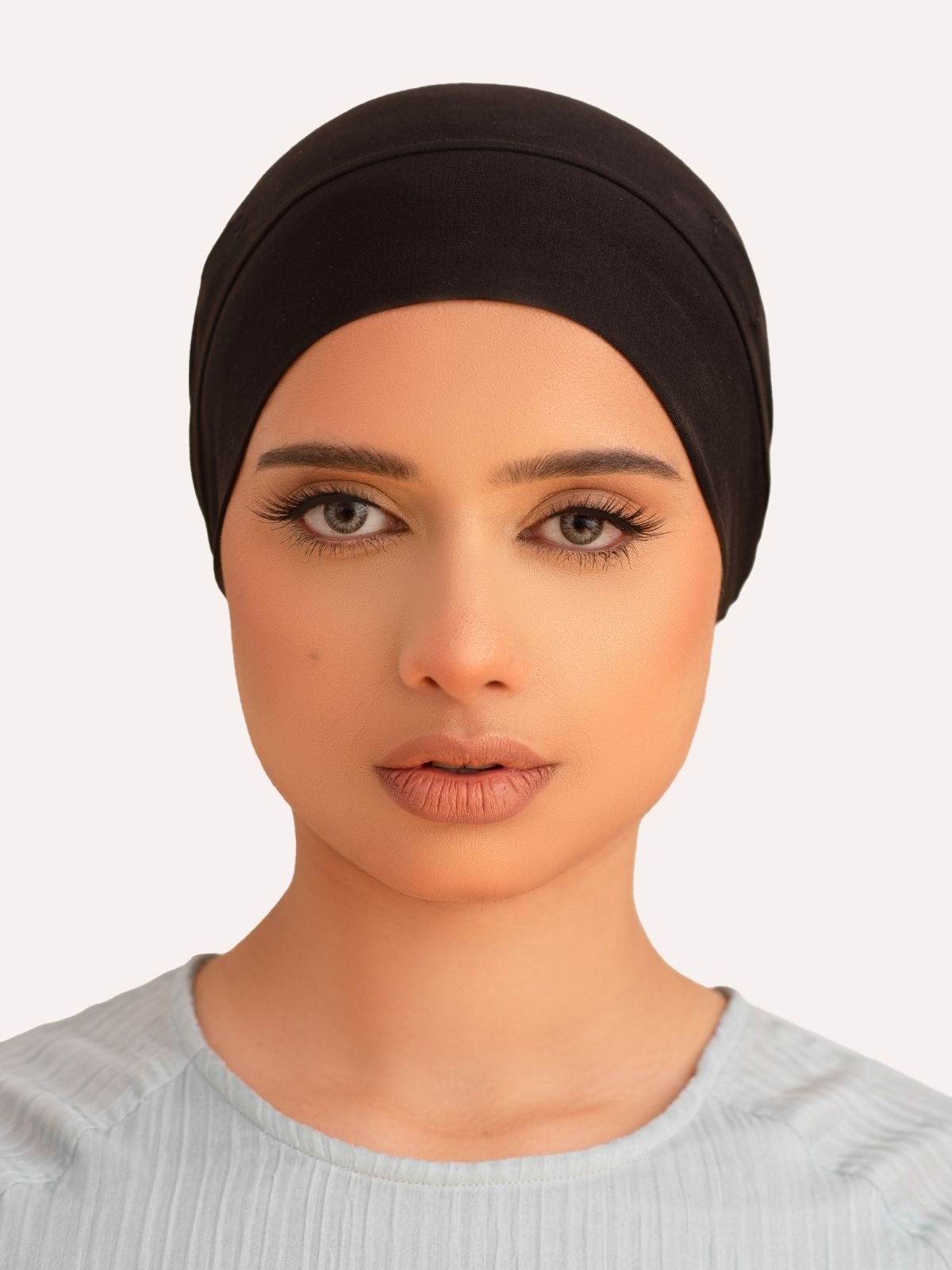 LuxHijabs Lux Bamboo Hijab Undercap Black | Hijab Underscarf