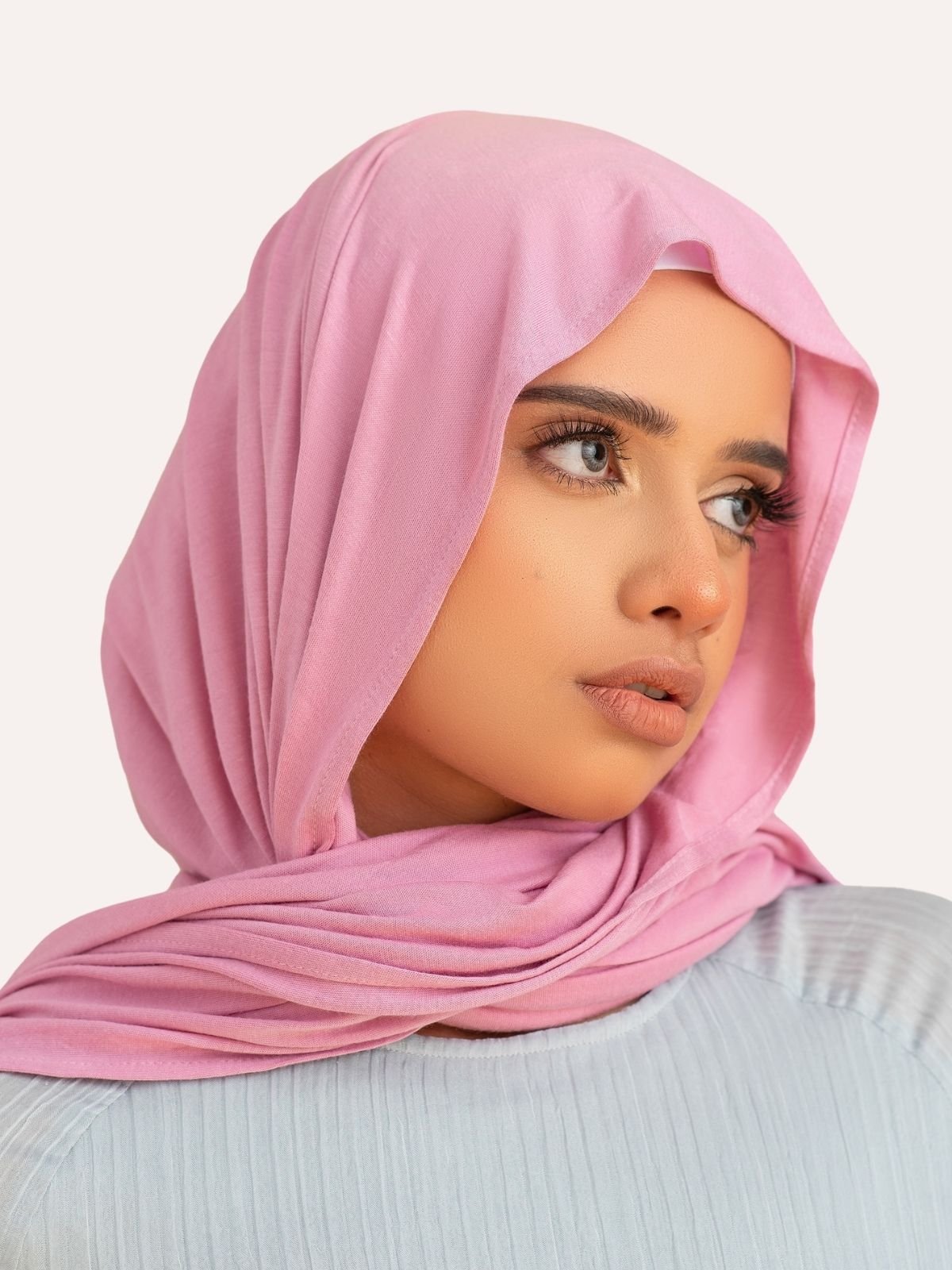 Luxe Jersey Hijab - Blush – LuxHijabs