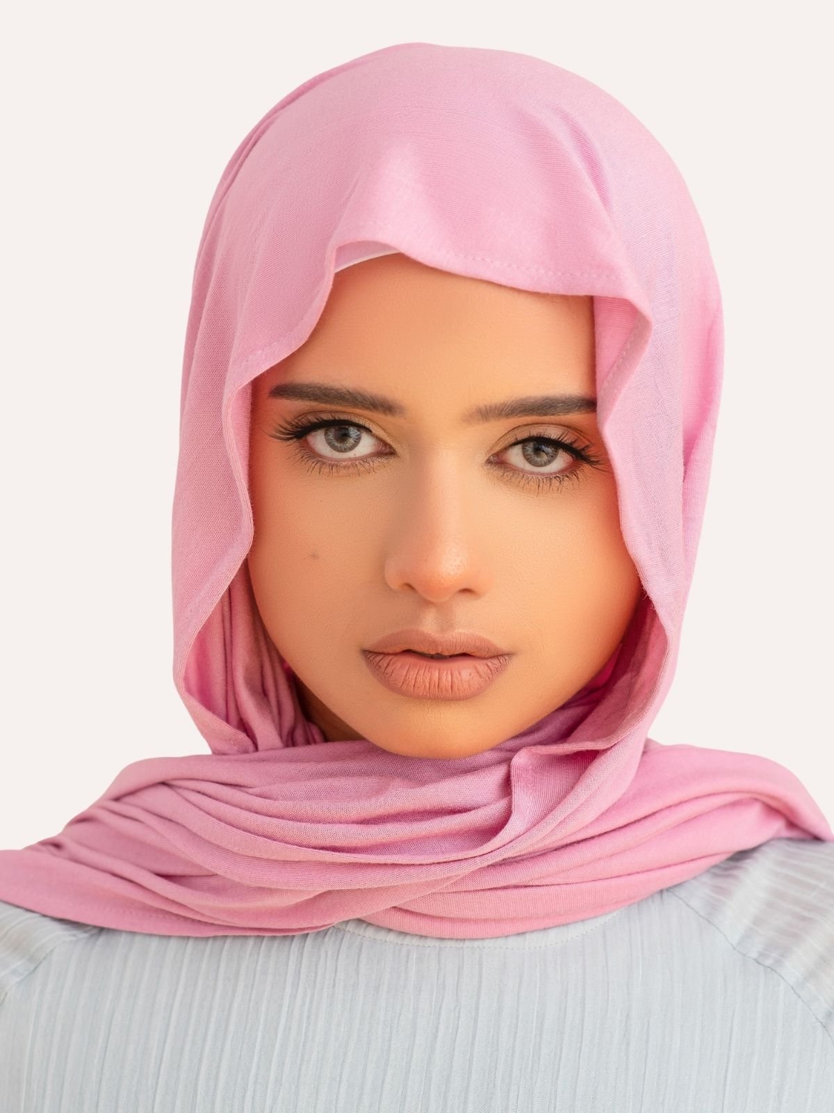Luxe Jersey Hijab - Blush - LuxHijabs