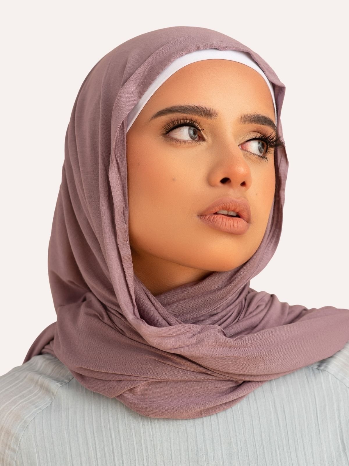 Luxe Jersey Hijab - Lilac - LuxHijabs