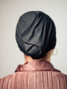 Tube Bamboo Clip-On Hijab Undercap Black - LuxHijabs